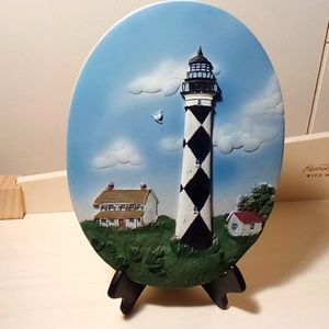 Oval Lighthouse Plaque